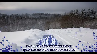 Baja Russia Northern Forest SS1 and start podium