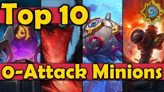 Top 10 Best 0-Attack Minions in Hearthstone