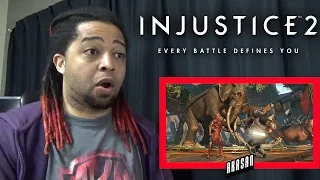 Injustice 2 - Introducing The Flash & Captain Cold | REACTION & REVIEW