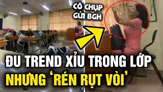 Cũng đu trend 'TRỜI NÓNG MUỐN XÍU', gặp đúng cô giáo 'CAO TAY' và cái kết 'RÉN RỤT VÒI' | Tin 5s