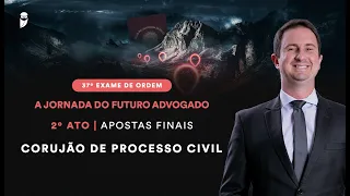 Corujão de Processo Civil para a 1ª Fase do 37º Exame de Ordem