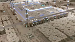 Model of Masjid Al Nabawi - Mosque of the Prophet - Saudi National Museum Riyadh