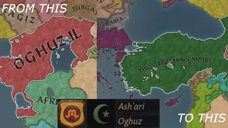 THIS is HOW to BECOME THE OTTOMAN EMPIRE starting as THE OGHUZ IL in CK3