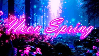 Neon Spring: Neon Synthwave, Chillwave, Ambient, Vaporwave Mix / Neon Spring Ambience [Relax, Chill]