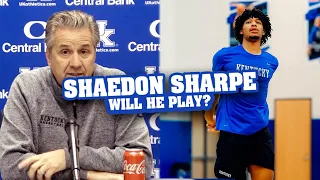 John Calipari on Shaedon Sharpe