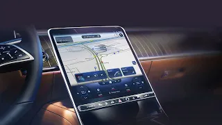 Zero Layer – The New MBUX Homescreen of Mercedes