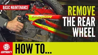 How To Remove The Rear Wheel On Your Mountain Bike | Basic MTB Maintenance