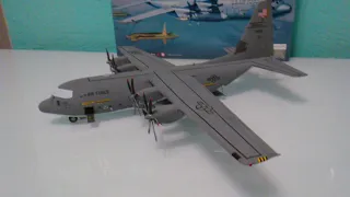 C-130J Hercules 1:72 scale made by Italeri under license for Lockheed Martin Corporation