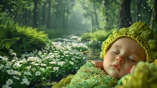 Forest Dream 🌲 Spring relaxation music [ Guitar ] & birdsong & noise of a stream in the forest 🌼