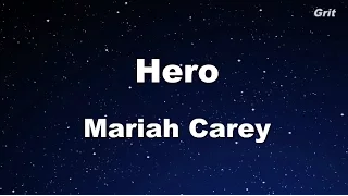 Hero - Mariah Carey Karaoke 【No Guide Melody】 Instrumental