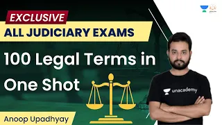 100 Legal Terms in One Shot | All India Judiciary Exam | Anoop Upadhyay | Linking Laws