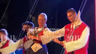 Kemeriahan Surabaya Cross Culture International Folk Art Festival 2019