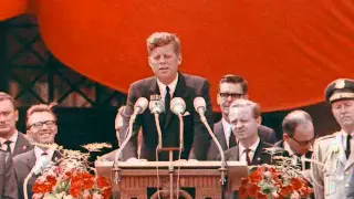 JFK'S "ICH BIN EIN BERLINER" SPEECH IN BERLIN, GERMANY (JUNE 26, 1963)