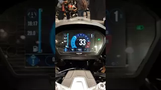 Triumph new digital dash Tiger