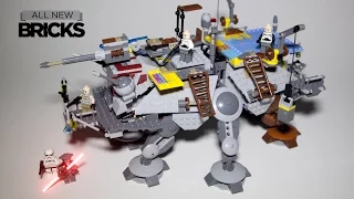 Lego Star Wars Rebels 75157 Captain Rex's AT-TE Speed Build