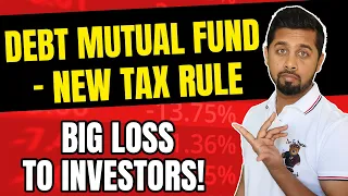 Debt mutual fund new tax rule removed LTCG benefit | Tax on Debt mutual fund