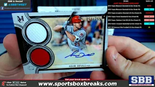 2018 Topps Museum Collection Baseball (Choose Team - 6-box Half-Case Break #1)