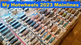 My 2023 Hotwheels Mainlines