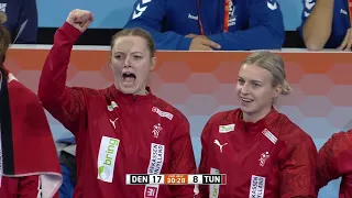 Denmark vs Tunisia | Preliminary round highlights | 25th IHF Women's World Championship