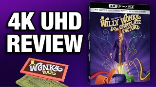 WILLY WONKA 4K ULTRAHD BLU-RAY REVIEW | A DISC OF PURE IMAGINATION!!!