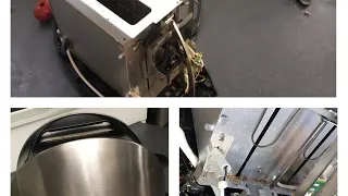 Bosch Toaster TAT6901 private collection öffnen für Reparatur oder Reinigung