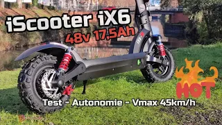 Test Officiel - iScooter iX6 - Trottinette électrique La Stabilité