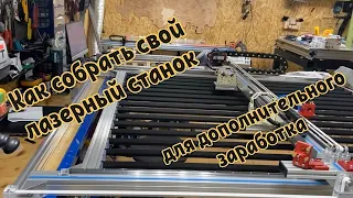 Самый простой вариант сборки своего станка из готового набора.