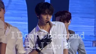 [4K] FANCAM | 230722 세븐틴 팔로우콘 (SEVENTEEN FOLLOW) | 퍼포팀 - I Don't Understand But I Luv U | 준 FOCUS |