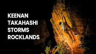 Keenan Takahashi Storms Rocklands