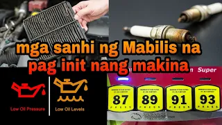 Mga dahilan kung bakit mabilis uminit ang makina nang Motor