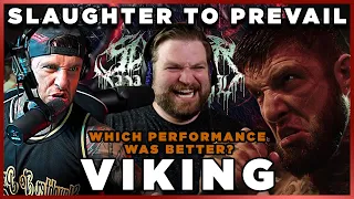 Vocal Coach Reacts and Analyzes - Slaughter to Prevail "Viking". False Cord PERFECTION!