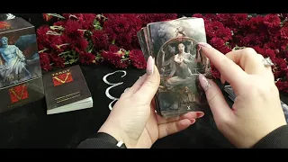 Обзор колоды "Tarot V". English subtitles