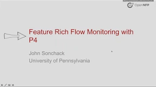 Feature Rich Flow Monitoring with P4