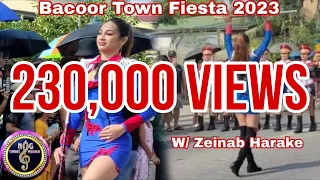 ZEINAB HARAKE in Bacoor Town Fiesta 2023 | Majorette leader