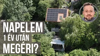 Napelemünk egy év használat után - még mindig megéri? | kert TV