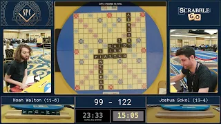 2023 Scrabble Players Championship Game 18 - Noah Walton vs. Josh Sokol