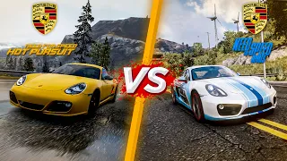 [PORSCHE CAYMAN S] в NFS RIVALS vs NFS HOT PURSUIT!!