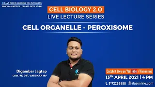 LECTURE 28 CELL ORGANELLE - PEROXISOME || CELL BIOLOGY 2.0 ||