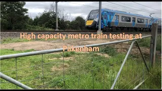 HCMT testing at Pakenham