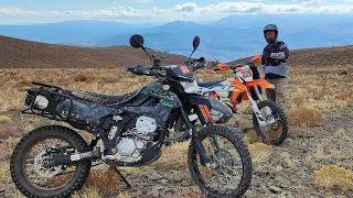 KLX 300 and KTM 300 XC Ride at Smith Valley