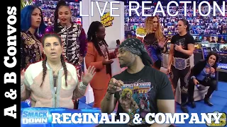 LIVE REACTION - Ding Dong Hello ~ Belair, Banks & Reginald | Smackdown Live 2/19/21