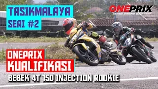 Kualifikasi Bebek 4T 150 CC Standar Injection Rookie  || One Prix Tasikmalaya Race#2 (3/8/2019)