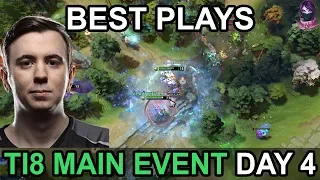 TI8 BEST PLAYS The International 2018 MAIN EVENT DAY 4 Highlights Dota 2 by Time 2 Dota #dota2