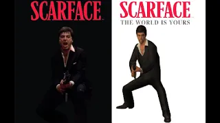 SCARFACE (Movie) VS SCARFACE: The World Is Yours (Game) | Similar Scenes And Dialogues