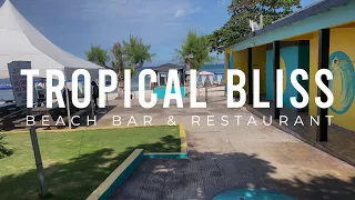 Sneak Peak of Tropical Bliss Beach Bar & Restaurant in Montego Bay Jamaica