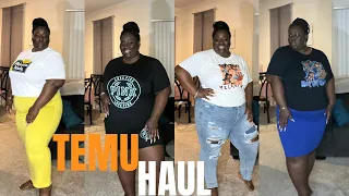 TEMU HAUL HONEST REVIEW+ PLUS SIZE & CURVY TRY ON HAUL 2023 + SIZE 5X US SIZE 3X | RATE MY OUTFITS!