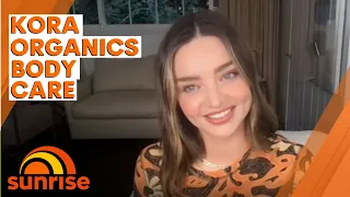 Miranda Kerr on launching KORA Organics body care products