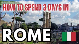 【Rome Travel Guide】The Ultimate 3-Day Rome Itinerary for First-Time Visitors!