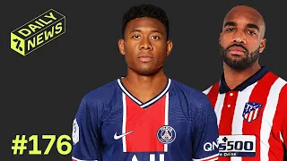 David Alaba speaks with PSG! + Lacazette has THREE summer options!