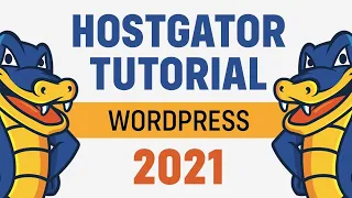 Hostgator Tutorial 2021 - How To Install & Make A Wordpress Website